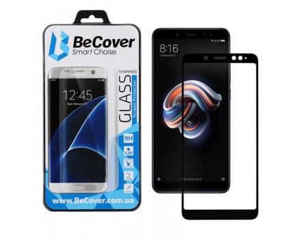 Захисне скло BeCover для Xiaomi Redmi Note 5 Pro Black (702227)