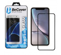 Захисна скло BeCover для Apple iPhone XR Black (702621)