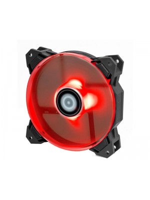Вентилятор ID-Cooling SF-12025-R, 120x120x25мм, 4-pin PWM, чорний с червоним Bulk