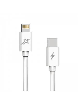 Кабель Grand-X USB-C-Lightning, Power Delivery, 20W, 1м, White (CL-07)