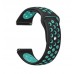 Ремінець BeCover Nike Style для Huawei Watch GT 2 42mm Black-Blue (705719)