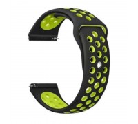 Ремінець BeCover Nike Style для Huawei Watch GT 2 42mm Black-Yellow (705751)