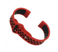 Ремешок BeCover Nike Style для Motorola Moto 360 2nd Gen. Red-Black (705763)