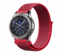 Ремешок BeCover Nylon Style для Samsung Galaxy Watch 42mm/Watch Active/Active 2 40/44mm/Watch 3 41mm/Gear S2 Classic/Gear Sport Red (705822)