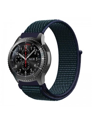 Ремешок BeCover Nylon Style для LG Watch Sport W280A Blue-Green (705833)