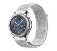 Ремінець BeCover Nylon Style для Samsung Galaxy Watch 46mm/Watch 3 45mm/Gear S3 Classic/Gear S3 Frontier White (705872)