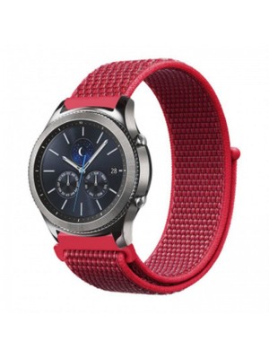 Ремешок BeCover Nylon Style для Samsung Galaxy Watch 46mm/Watch 3 45mm/Gear S3 Classic/Gear S3 Frontier Red (705871)