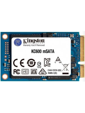 SSD 256GB Kingston KC600 mSATA SATAIII 3D TLC (SKC600MS/256G)