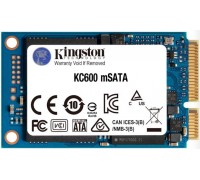 SSD 512GB Kingston KC600 mSATA SATAIII 3D TLC (SKC600MS/512G)