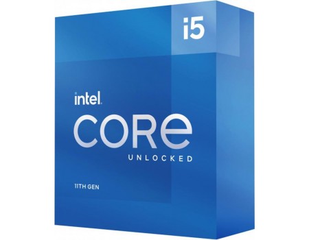 Процесор Intel Core i5 11600K 3.9GHz (12MB, Rocket Lake, 95W, S1200) Box (BX8070811600K)
