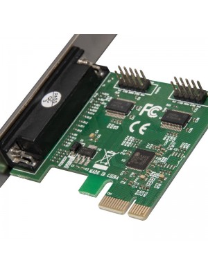 Контроллер Frime AX99100 (ECF-PCIto2S1PAX99100.LP) PCI-E-2xRS232+1xLPT