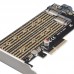 Контролер Frime (ECF-PCIEtoSSD002.LP) PCI-EM.2 (B&M Key) NVMe