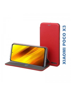 Чeхол-книжка BeCover Exclusive для Xiaomi Poco X3 Red (705748)