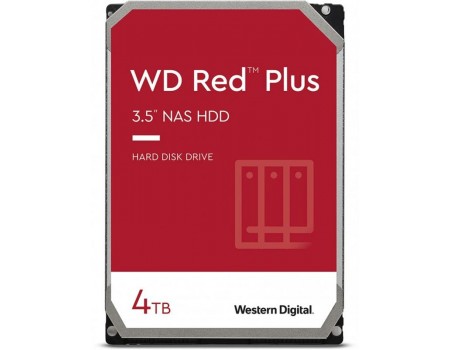 HDD SATA 4.0TB WD Red Plus 5400rpm 128MB (WD40EFZX)