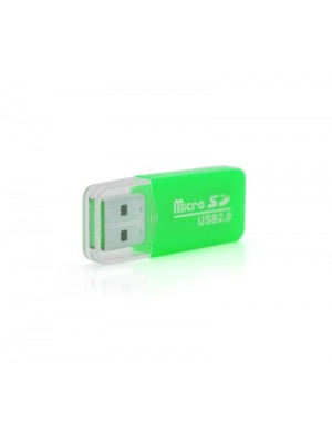 Кардридер USB2.0 Merlion CRD-1GR/01021 Green
