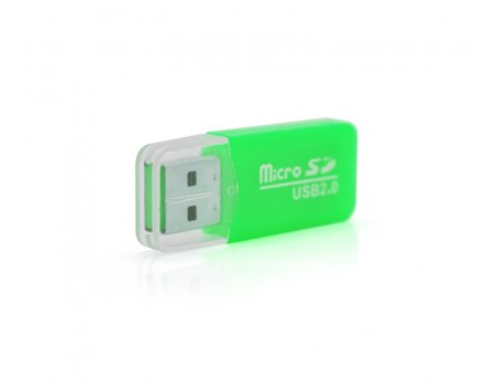 Кардридер USB2.0 Merlion CRD-1GR/01021 Green