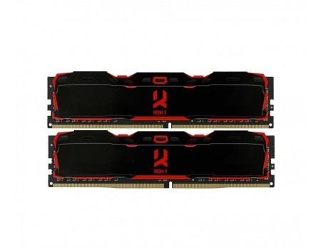 DDR4 2x8GB/3200 GOODRAM Iridium X Black (IR-X3200D464L16SA/16GDC)