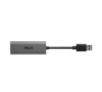 Мережевий адаптер Asus USB-C2500 (1x2.5Gbps LAN RJ-45, 1xUSB3.0, NIC, алюмінієвий корпус)