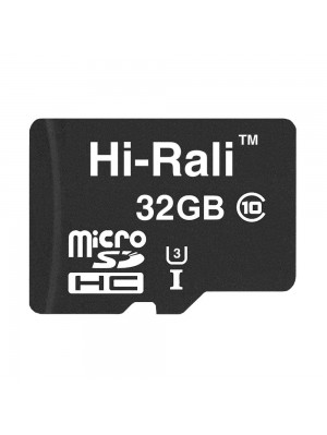 MicroSDHC 32GB UHS-I U3 Class 10 Hi-Rali (HI-32GBSD10U3-00)