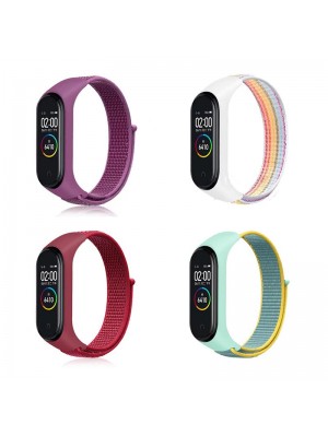 Ремешок BeCover Nylon Style для Xiaomi Mi Smart Band 5 Girl 4шт (705624)