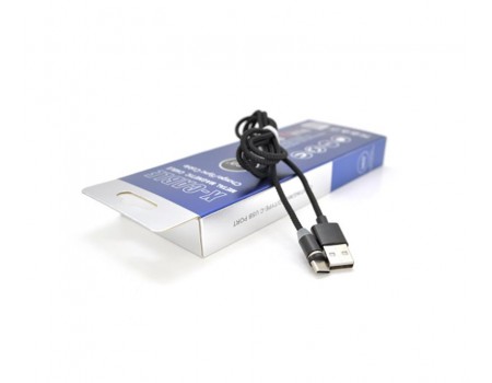 Магнитный кабель PiPo USB 2.0-Type-C 1.0м Black (18171)