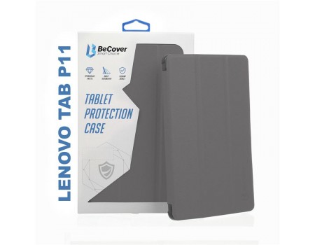 Чехол-книжка BeCover Smart Case для Lenovo Tab P11 TB-J606 Grey (706096)