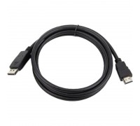 Кабель Atcom (202020) HDMI-DisplayPort, 1.8м, чорний, пакет