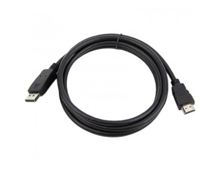 Кабель Atcom (202020) HDMI-DisplayPort, 1.8м, чорний, пакет