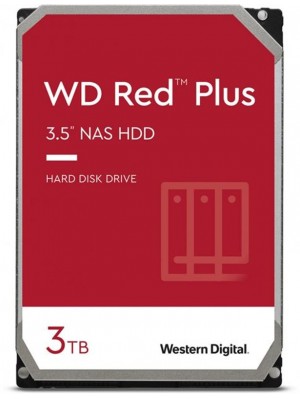 HDD SATA 3.0TB WD Red Plus 5400rpm 128MB (WD30EFZX)