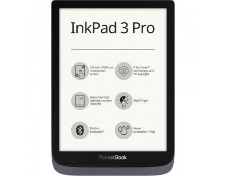 Електронна книга PocketBook InkPad3 Pro 740 Metallic Grey (PB740-3-J-CIS)