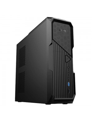 Корпус 1stPlayer S1-400SFX Black, 400W Slim, 1хUSB2.0, 1хUSB3.0, Black