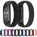 Ремешок BeCover Elastic Nylon Style для Xiaomi Mi Smart Band 5/Mi Smart Band 6 Size S Black/White (706136)