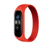 Ремешок BeCover Elastic Nylon Style для Xiaomi Mi Smart Band 5/Mi Smart Band 6 Size L Red (706166)