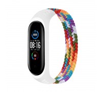 Ремешок BeCover Elastic Nylon Style для Xiaomi Mi Smart Band 5/Mi Smart Band 6 Size L Rainbow (706165)