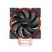 Кулер процесорний PCCooler GI-X3R V2 Red, Intel: 2066/2011/1150/1151/1155/1156/1366/775, AMD: AM2/AM2+/AM3/AM3+/AM4/FM1/FM2/FM2+, 148х124.5х84 мм, 4-pin