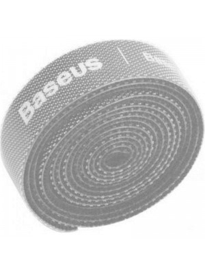 Органайзер для кабелю Baseus Colourful Circle Velcro Strap 3м Gray (ACMGT-F0G)