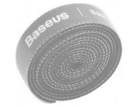 Органайзер для кабелю Baseus Colourful Circle Velcro Strap 3м Gray (ACMGT-F0G)