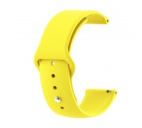 Силиконовый ремешок BeCover для Huawei Watch GT 2 42mm Yellow (706241)