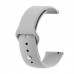 Силиконовый ремешок BeCover для Samsung Galaxy Watch 42mm/Watch Active/Active 2 40/44mm/Watch 3 41mm/Gear S2 Classic/Gear Sport Gray (706180)