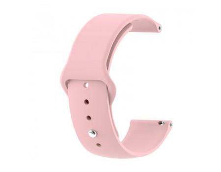 Силиконовый ремешок BeCover для Xiaomi Amazfit Bip/Bip Lite/Bip S Lite/GTR 42mm/GTS/TicWatch S2/TicWatch E Pink (706190)