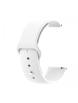 Силиконовый ремешок BeCover для LG Watch Sport W280A White (706217)