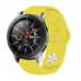 Силиконовый ремешок BeCover для Samsung Galaxy Watch 46mm/Watch 3 45mm/Gear S3 Classic/Gear S3 Frontier Yellow (706321)