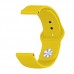 Силиконовый ремешок BeCover для Samsung Galaxy Watch 46mm/Watch 3 45mm/Gear S3 Classic/Gear S3 Frontier Yellow (706321)