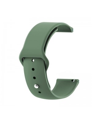 Силиконовый ремешок BeCover для Xiaomi iMi KW66/Mi Watch Color/Haylou LS01/LS02 Pine-Green (706362)