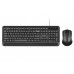 Комплект (Клавіатура, миша) 2E MK404 (2E-MK404UB) Black USB