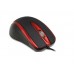 Мышь Aneex E-M831 Black/Red USB