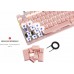 Клавіатура бездротова Motospeed GK82 Outemu Blue (mtgk82pmb) Pink USB