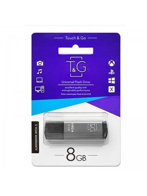 USB 8GB T&G 121 Vega Series Grey (TG121-8GBGY)