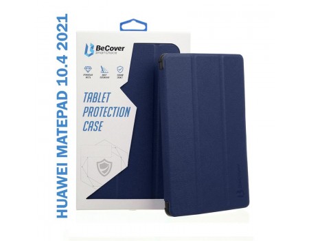 Чехол-книжка BeCover Smart для Huawei MatePad 10.4 2021 Deep Blue (706480)