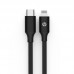 Кабель HP USB-C - Lightning, PD3.0, 1м, черный (DHC-MF103-1M)